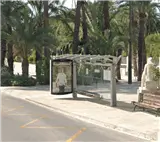 Marquesina en Paseo de la Estación · Elche Marquesina Paseo de la Estación (RENFE Elx-Parc)